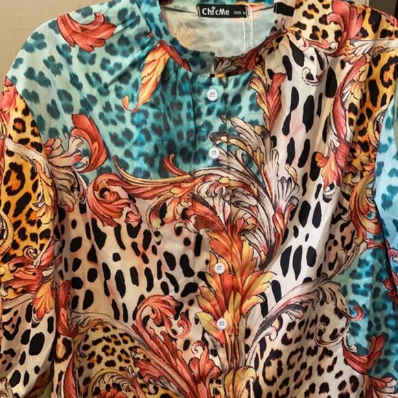 Printed Blouse - Picture 2 of 3